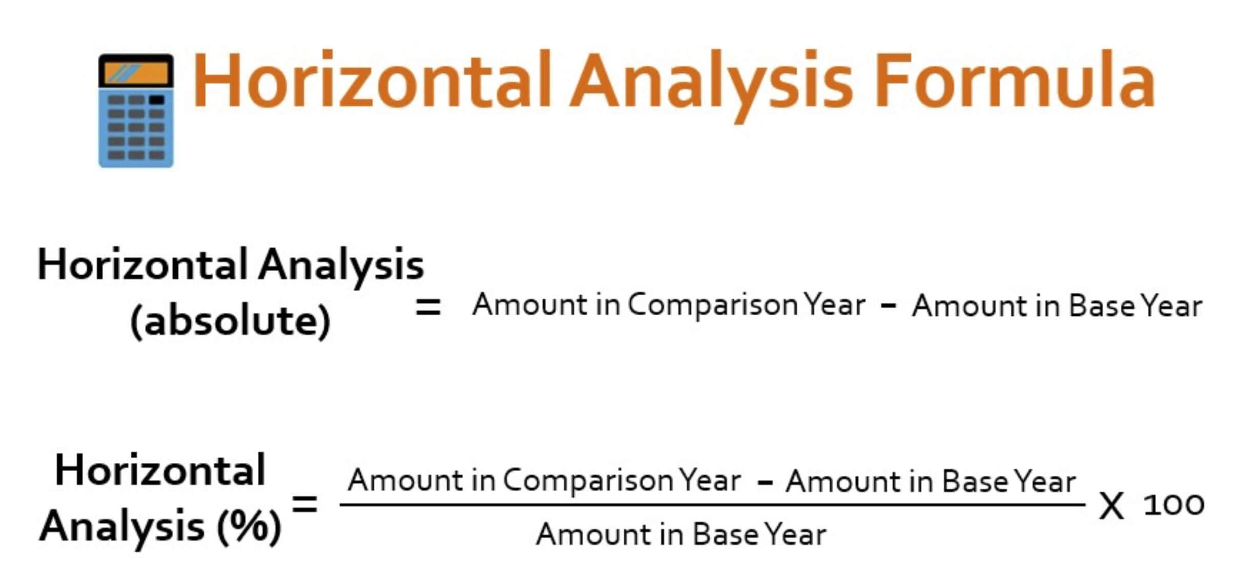 Horizontal Analysis